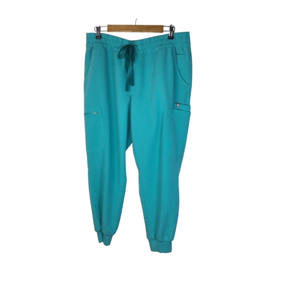 Figs Zamora Jogger Scrub Pants Size X-Large Petite.